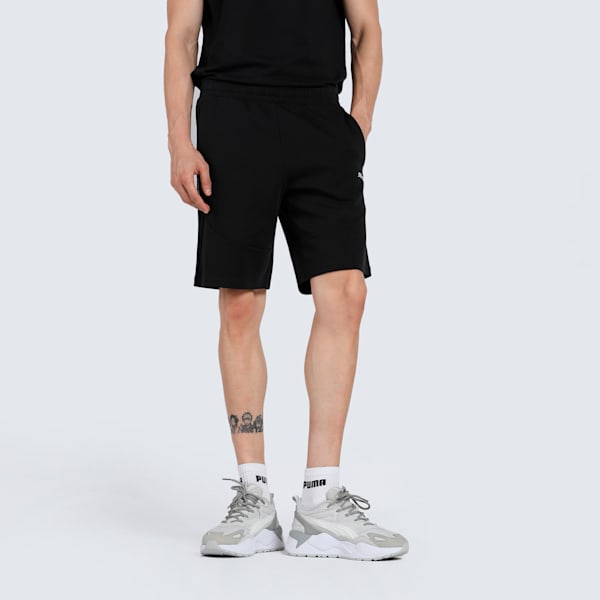 PUMATECH Men's 9" Shorts, PUMA Black, extralarge-IND